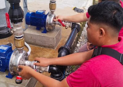 Installing new Francolo VFD Hydro system
