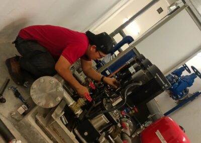 Troubleshooting Grundfos hydro system at condominium